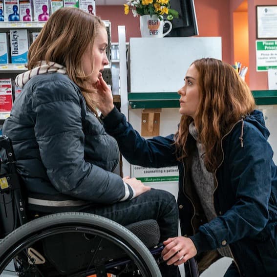 Mother and daughter in the movie Run
