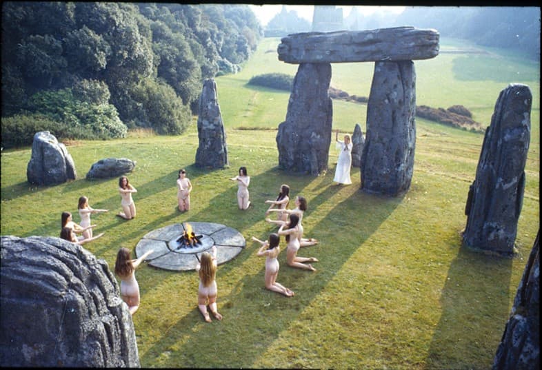 The naked ladies in the wickerman